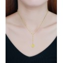 Heart Lariat Necklace, 16