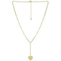 Heart Lariat Necklace, 16