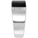 Men's Onyx & White Sapphire (4-1/3 ct. t.w.) Ring