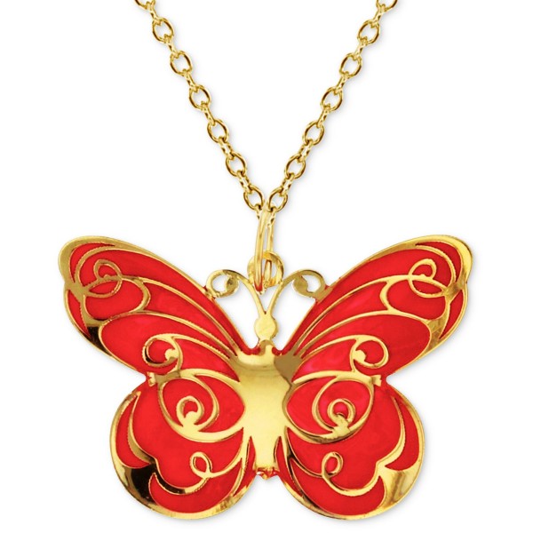 Enamel Butterfly 18