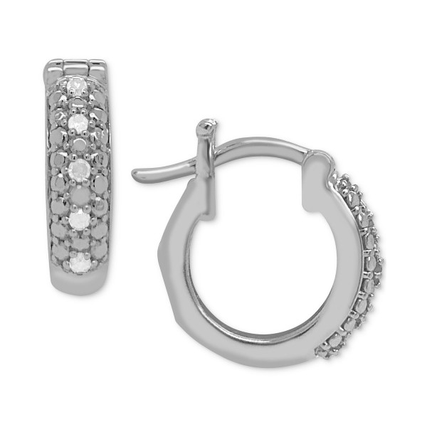 Diamond Hoop Earrings (1/10 ct. t.w.)