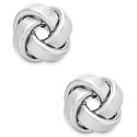 Love Knot Stud Earrings in 14k Gold or White Gold