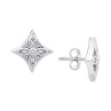 Diamond Star Stud Earrings (1/10 ct. t.w.)