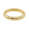 14K Gold Plated Texturized Bangle