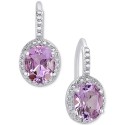 Amethyst (2-2/5 ct. t.w.) and Diamond Accent Drop Earrings