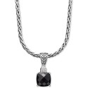 Onyx (5-1/5 ct. t.w.) and Diamond Accent Pendant