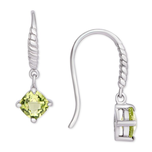 Peridot Drop Earrings (1 ct. t.w.) Threader Drop Earrings