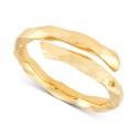 Polished Statement Ring in 10k Gold