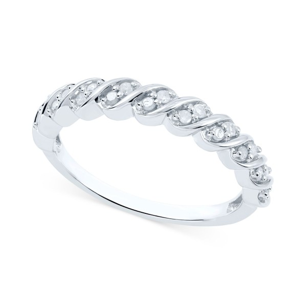 Diamond Diagonal Ring (1/6 ct. t.w.)