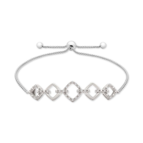 Diamond Chain Link Bracelet (1/10 ct. t.w.)